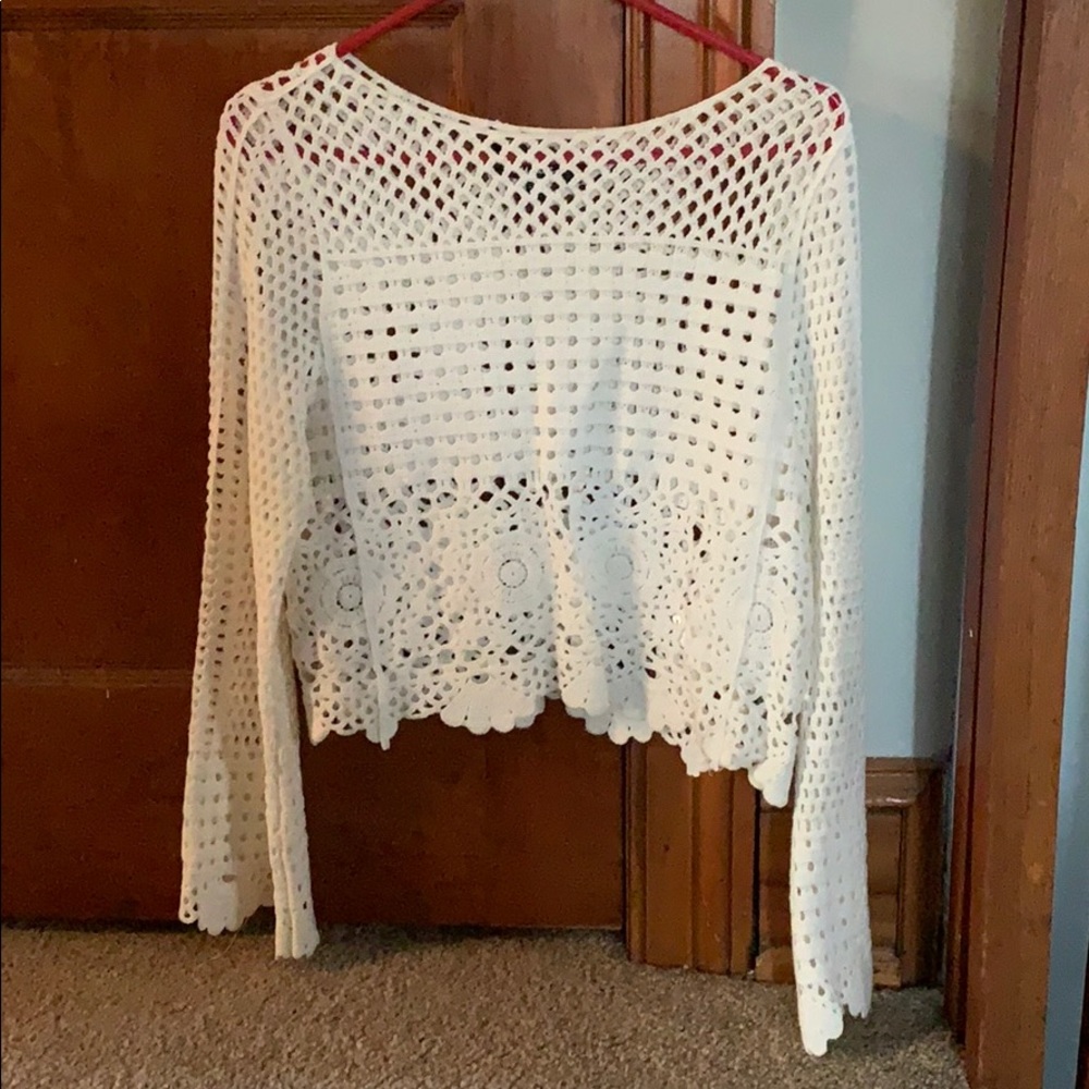 Crochet sweater